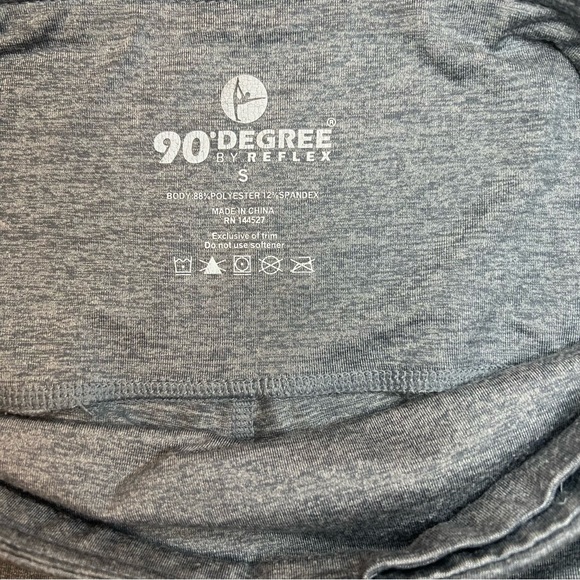 90 Degree by Reflex - Light Gray Leggings - Size - Small - Picture 3 of 5